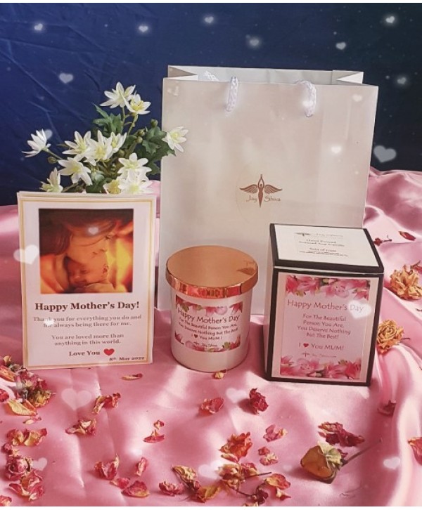 Mother's Day Candle Gift Set (Package A English)