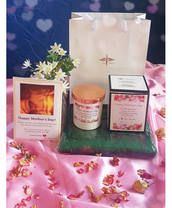 Mother's Day Candle Gift Set (Package B English)