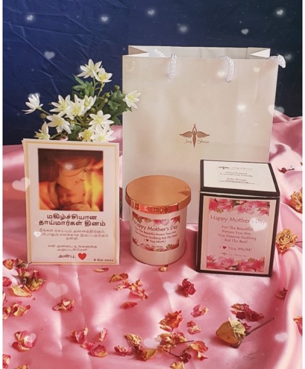 Mother's Day Candle Gift Set (Package C Tamil)