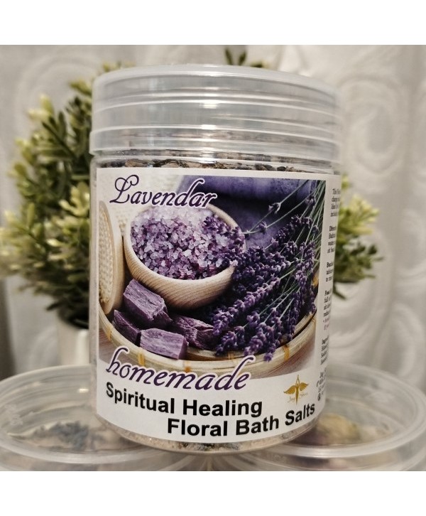 Spriritual Healing Lavender Floral Bath Salts