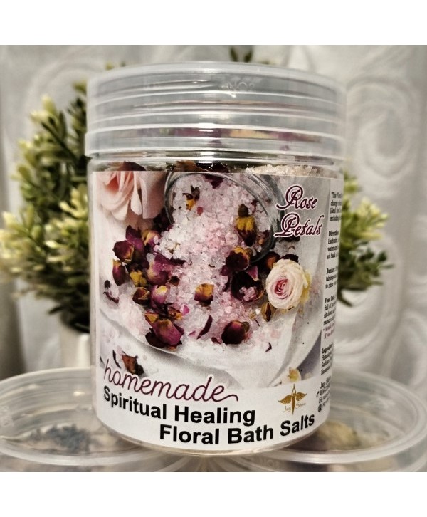 Spriritual Healing Rose Petal Floral Bath Salts