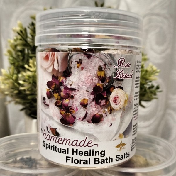 Aura Cleansing Floral Bath Salts Rose